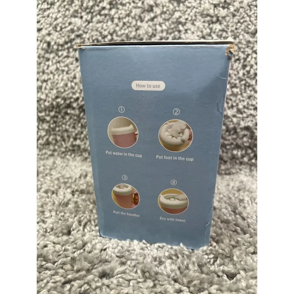 360 Portable Dog Foot Cleaner Paw Washing Cup Small Medium